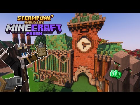 Видео: Я построил ТОРГОВЫЙ РАЙОН с CREATE в FRESHCRAFT Minecraft!