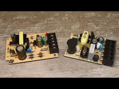 Видео: MEAN WELL VS дешевый блок питания.