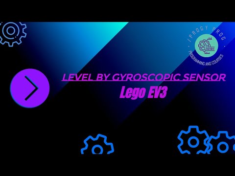 Видео: Lego EV3 -  Уровень по гироскопическому датчику