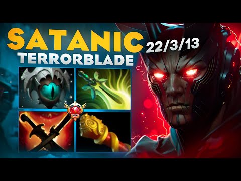 Видео: САТАНИК СЫГРАЛ 1x9 И УНИЧТОЖИЛ ПРОТИВНИКОВ🔥┃Satanic Terorblade 7.37d