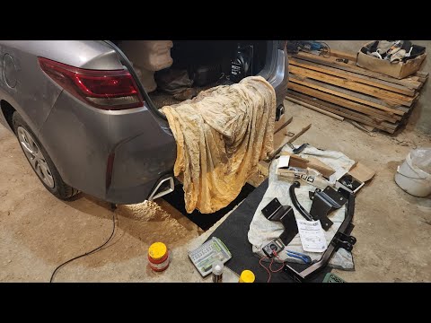 Видео: Kia Rio 4 рестайлинг: установка фаркопа, подключение электрики