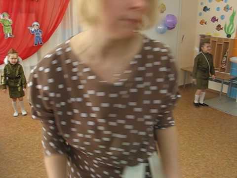 Видео: Супер-танец Катюша в детском саду "Росинка"