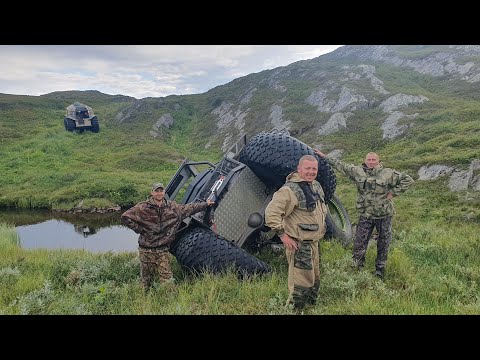 Видео: Кольский на самодельном каракате в паре с Шерпом