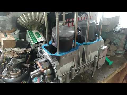 Видео: Ремонт снегохода тайга варяг. Часть 2