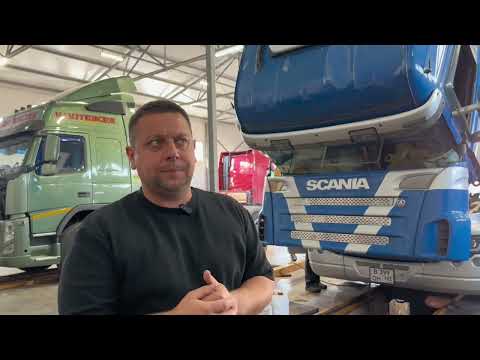 Видео: ЭМУЛЬСИЯ В СИСТЕМА ОХЛАЖДЕНИЯ, ЗАМЕНА МАСЛООХЛАДИТЕЛЯ SCANIA