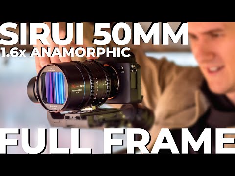 Видео: Sirui 50mm t2.9 1.6x Full Frame Anamorphic Lens Полнокадровый анаморф