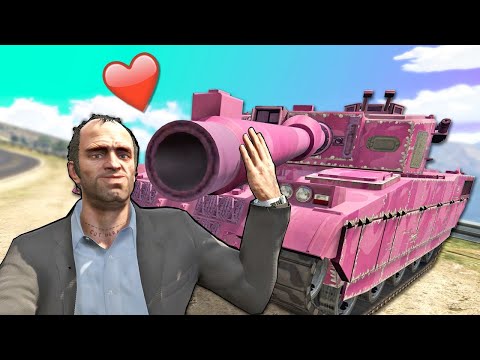 Видео: GTA 5 - ТРЕВОР ВЛЮБИЛСЯ В ТАНК / РЕАКЦИЯ НА СМЕШНОЕ ВИДЕО ГТА 5
