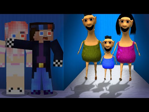 Видео: 😱СРОЧНО БЕГИ ЕСЛИ УВИДЕЛ СЕМЬЮ ХАМУДА ХАБИБИ В МАЙНКРАФТ! ШЕДИ И ЛЕСКА MINECRAFT