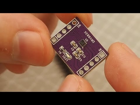 Видео: DRV8837 - Миниатюрный, низковольтный мостовой драйвер