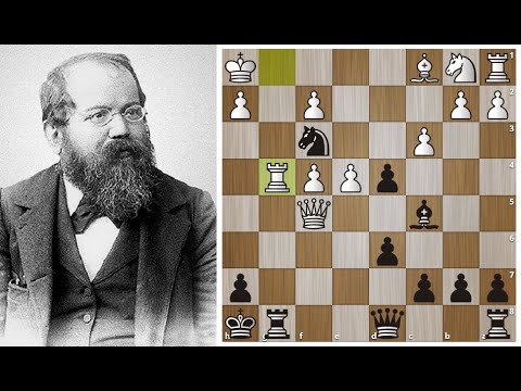Видео: Вильгельм Стейниц. Чей король слабее? Шотландский гамбит! Шахматы.