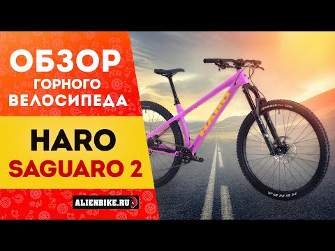 Видео: Универсальный горный велосипед Haro Saguaro 2 (2025) | Яркий хардтейл с агрессивной геометрией