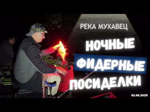 Видео: Ночные фидерные посиделки.  Река Мухавец.