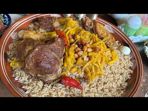 Видео: На прощанье поел Настоящий Узбекский Плов! Узбекистан, отец Феди и  разговор по душам! 