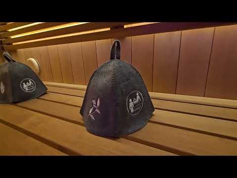 Видео: Отделка сауны из Ольхи и Термоосины с двумя печами, звёздным небом, солью и можжевельником!!!