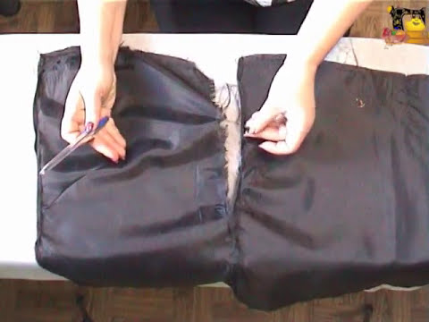 Видео: Сам Себе Шью. Подклад для юбки.