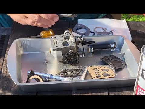 Видео: Ремонт карбюратора Mercury 7.5 / 8 л.с.