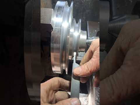 Видео: Шкив с ручьями разного диаметра.