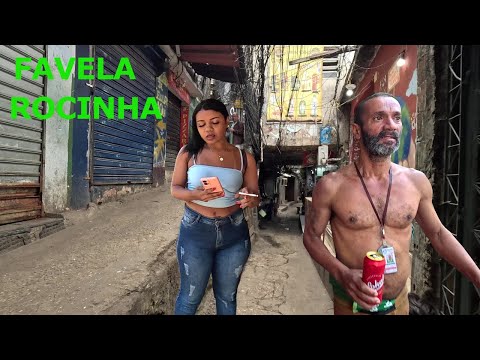 Видео: 🇧🇷 Фавела Росинья | Внутри самой большой фавелы в Рио-де-Жанейро, Бразилия