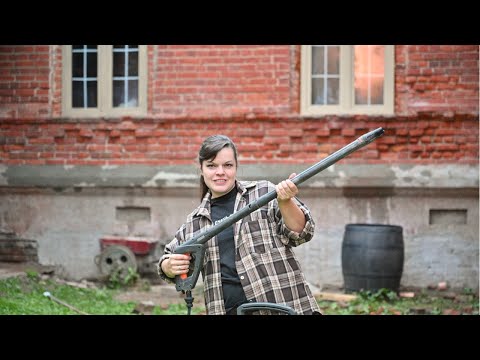 Видео: DIY реставраторы или как намочить 150 кв.м. фасада!