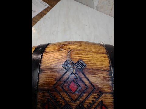 Видео: Как спасти треснувшую бочку.