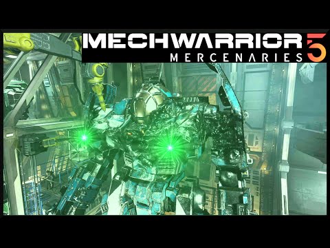 Видео: Mechwarrior 5 Mercenaries. Griffin GRF 1E. Бюджетный Thunderbolt?