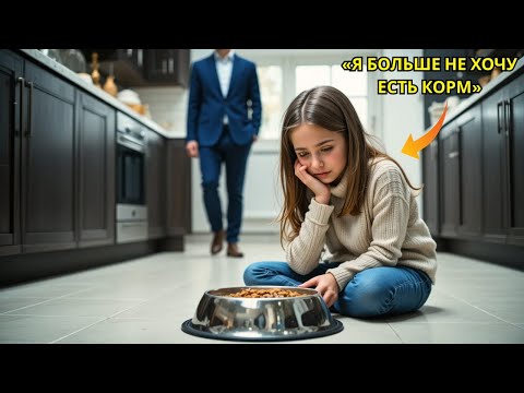Видео: Миллионер застал дочь за миской с собачьим кормом и, узнав причину, был потрясён