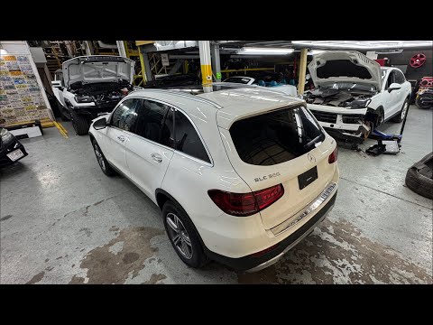 Видео: Сбил оленя и сразу $16.100 за 2022 Mercedes Benz GLC .