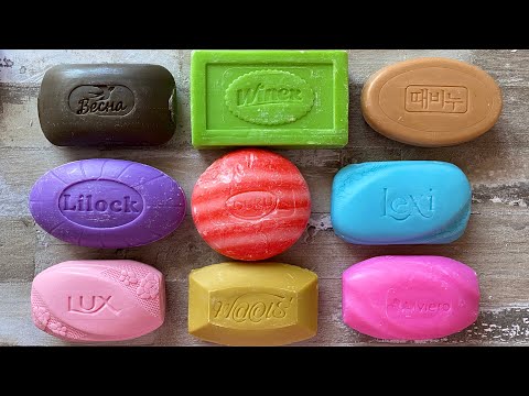 Видео: ASMR Soap cutting | Soap Carving|Резка мыла  | ASMR