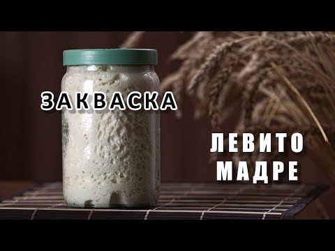 Видео: Закваска. Пошаговый рецепт. Выведение закваски Левито Мадре.