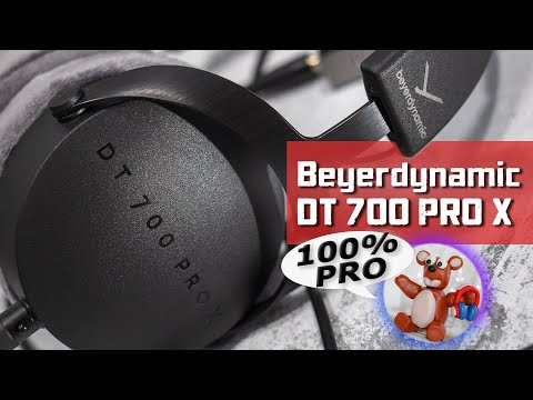 Видео: Beyerdynamic DT 700 PRO X обзор наушников (студийные мониторы от Баеров)