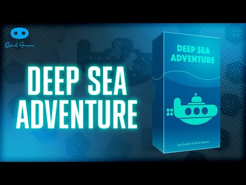 Видео: Серия OINK Games | Играем в настольную игру Deep Sea Adventure (Предельное Погружение)