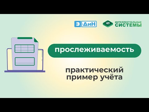Видео: Прослеживаемость и электронные накладные: практический пример учёта