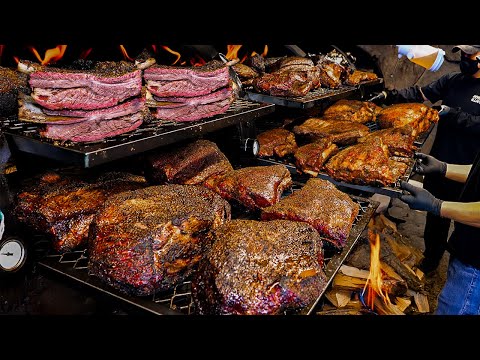 Видео: Барбекю №1 в мире?! Топ-3 сочных американских BBQ – Корейская уличная еда