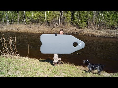 Видео: Надувное дно высокого давления, пол, пайол, палуба в лодку ПВХ от TimeTrial. Airdeck