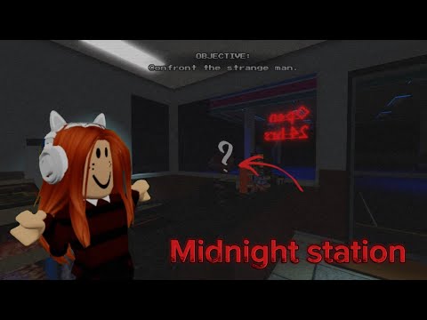 Видео: MIDNIGHT STATION ROBLOX / ХОРРОР ИГРЫ В РОБЛОКС