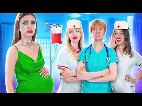 Видео: Я Притворяюсь Беременной! Мой Краш - Врач Раскрыл Мой Секрет!