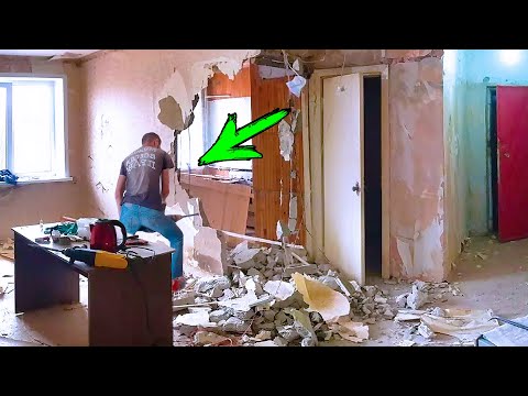 Видео: Соседи Удивлены! Сломал Стену в Хрущевке, Смотри Что Получилось!