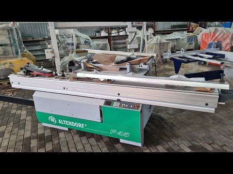 Видео: Форматно раскроечный станок б/у Altendorf F45