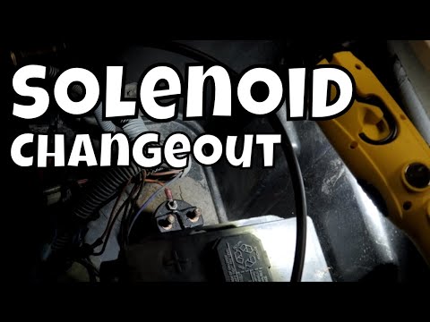 Видео: Прецедент Club Car 2004 года, бензин — прерывистый запуск, отсутствие запуска, неисправный соленоид