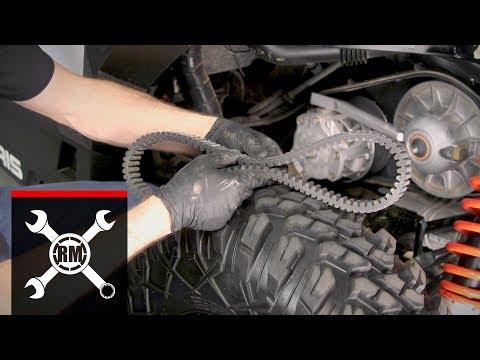 Видео: Как заменить приводной ремень на Polaris General