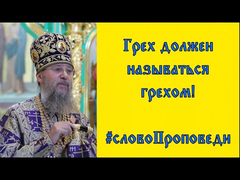 Видео: ☦️ Грех должен называться грехом❕