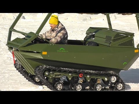 Видео: Гусеничный вездеход "Пелец" - мини из Череповца. Знакомство.