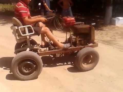 Видео: Самодельный минитрактор с двигателем УД-2. Часть 1. Постройка.