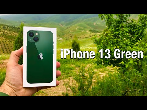 Видео: Зеленый iPhone 13. Распаковка и первое впечатление о цвете.