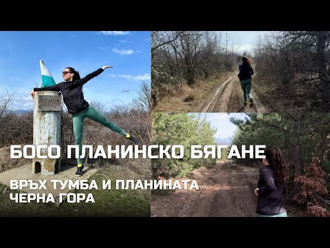 Видео: 🦶 13 км босо планинско бягане: Връх Тумба и планината Черна гора