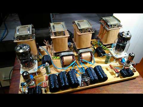 Видео: ламповый УСИЛИТЕЛЬ на 6С33С