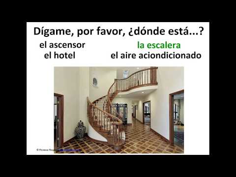 Видео: Испанский язык. Урок "В отеле". Часть 2