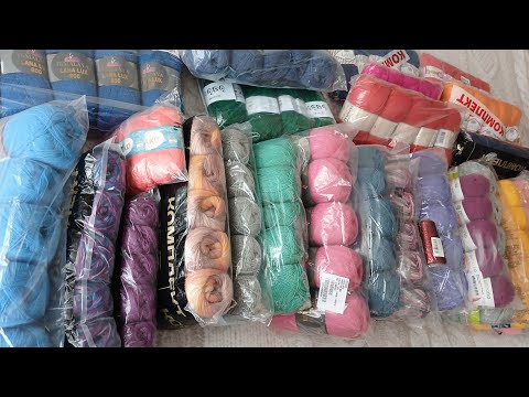 Видео: Это не пряжи много- это места мало! Хомяк победил🤣😂  часть 1. #knitting #пряжа