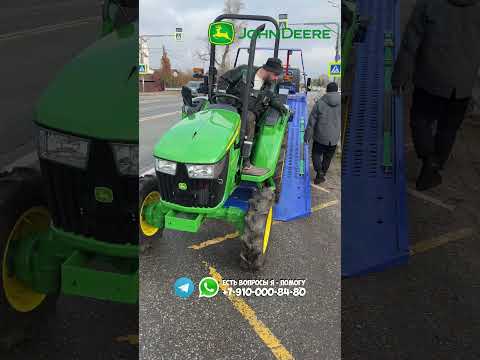 Видео: Американский трактор с японским сердцем Янмар John Deere 3036 E #трактор #минитрактор #купитьтрактор