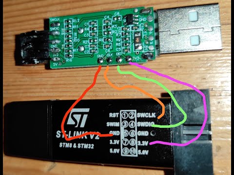 Видео: ST link как USB тестер инициализации